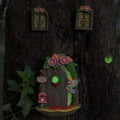 Portal de los Sueños: Set de Puerta y Ventanas de Hadas para Árboles