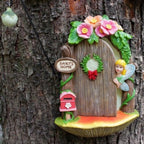 Portal de los Sueños: Set de Puerta y Ventanas de Hadas para Árboles
