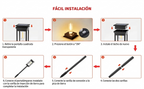 Destello Estelar: Estaca Solar de Filamento Cálido