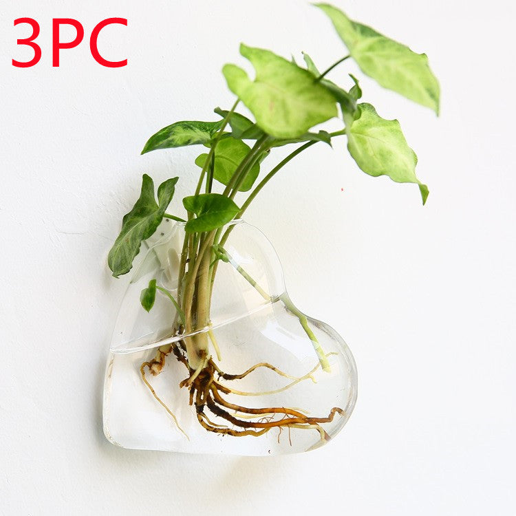 Aura de Cristal: Mini-Acuario y Terrario Mural de Alta Transparencia